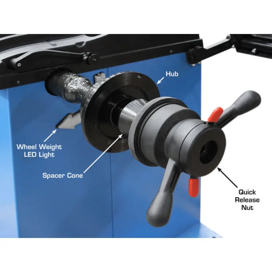 Altas WB49-2 Premium 2D Computer Wheel Balancer - Image 8