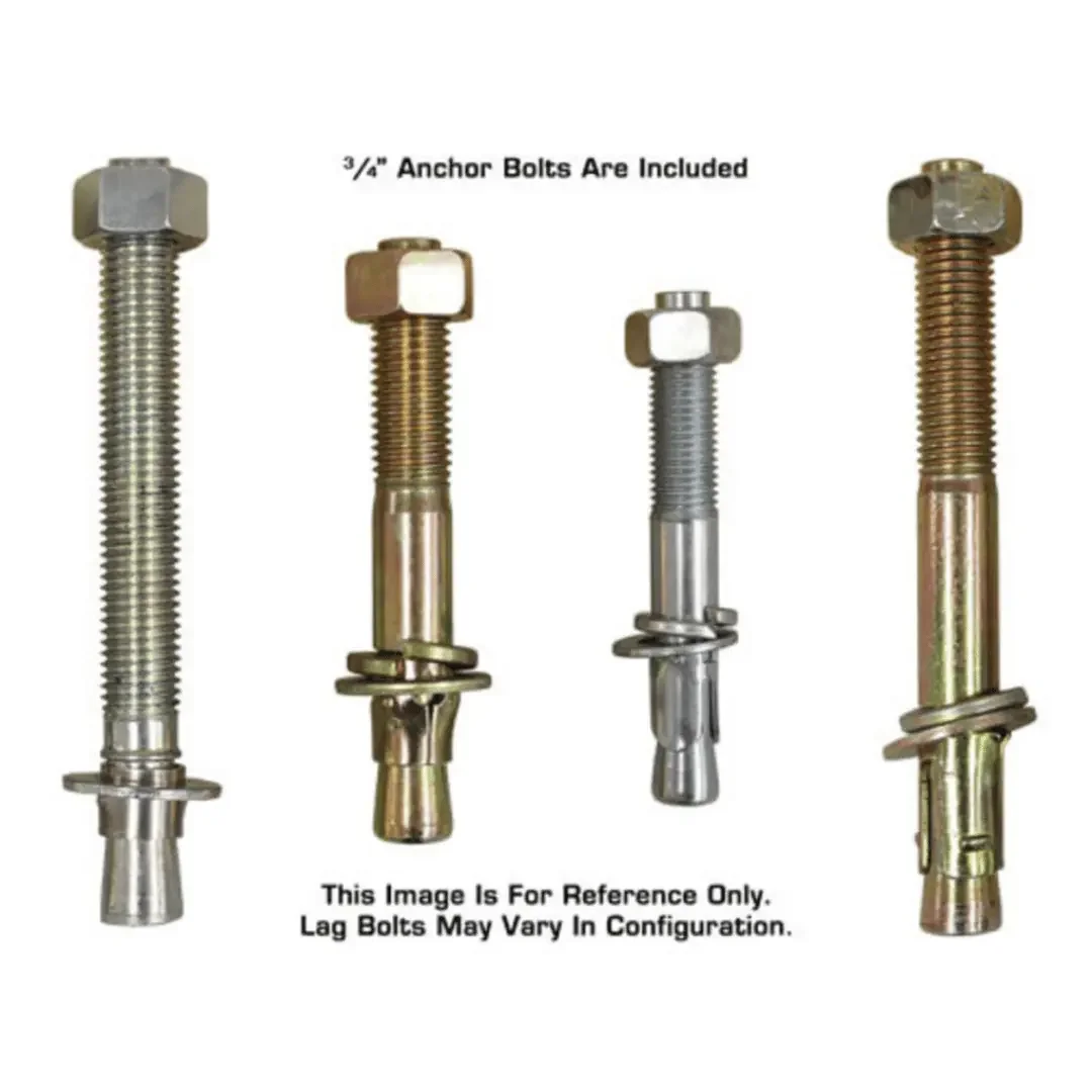 Atlas 412 12,000 lb Commercial  4-Post Lift + RJ6 Jacks Combo - Image 14