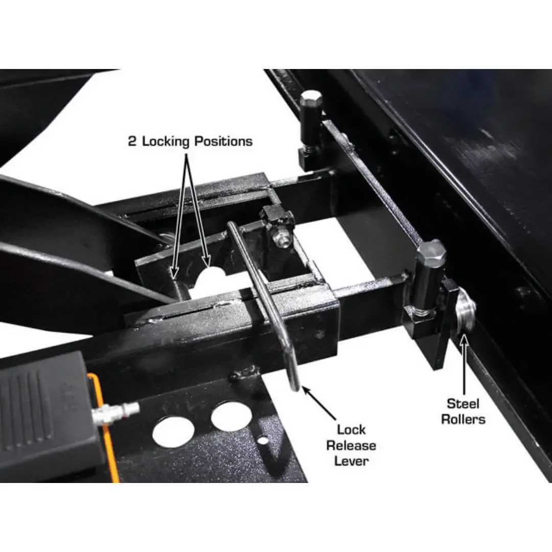 Atlas 412 12,000 lb Commercial  4-Post Lift + RJ6 Jacks Combo - Image 23