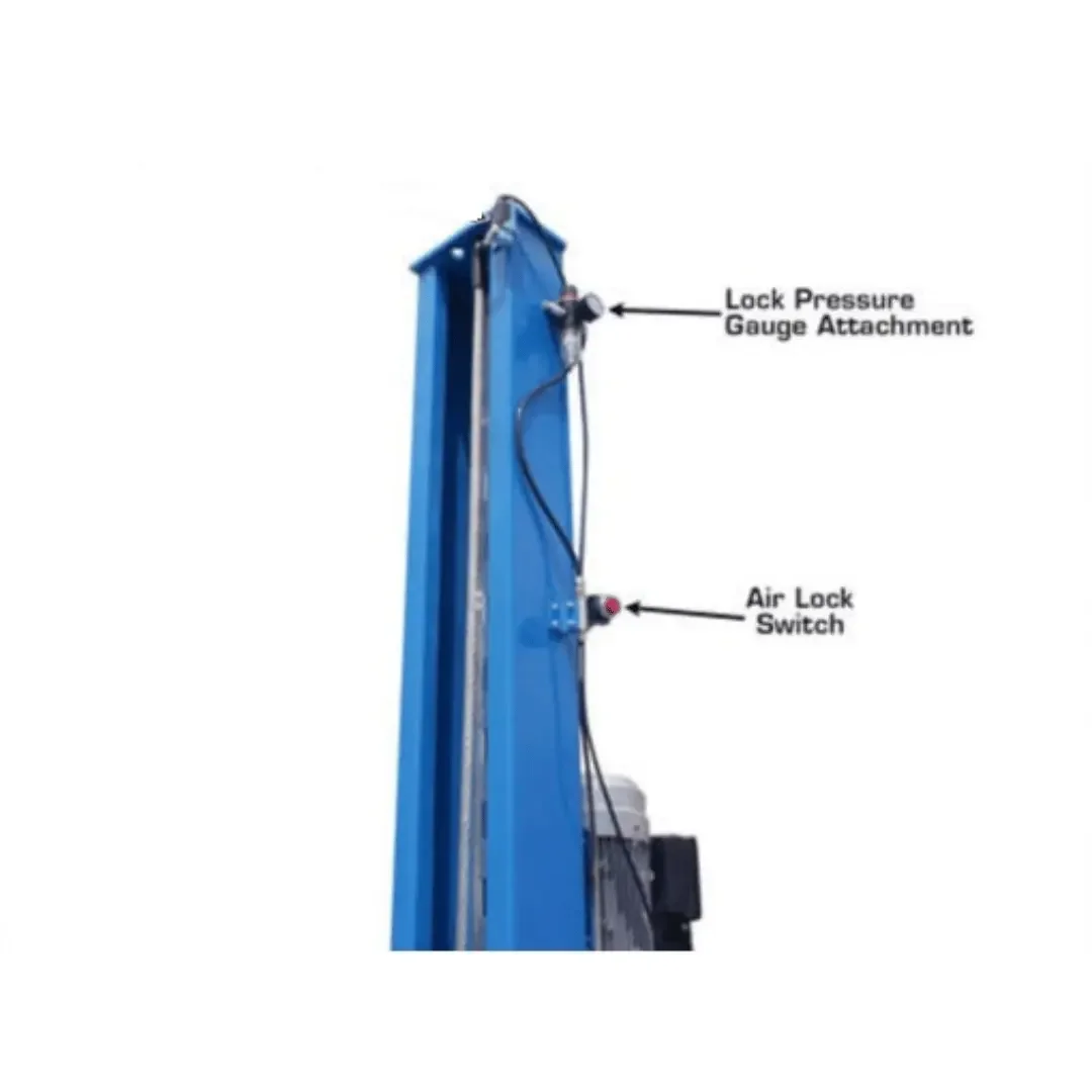 Atlas 412 12,000 lb Commercial  4-Post Lift + RJ6 Jacks Combo - Image 9