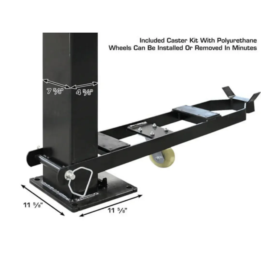 Atlas ALI Certified APEX9 4-Post Lift + RJ6 Rolling Bridge Jack Combo - Image 13