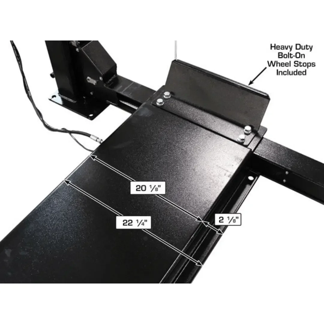 Atlas ALI Certified APEX9 4-Post Lift + RJ6 Rolling Bridge Jack Combo - Image 9