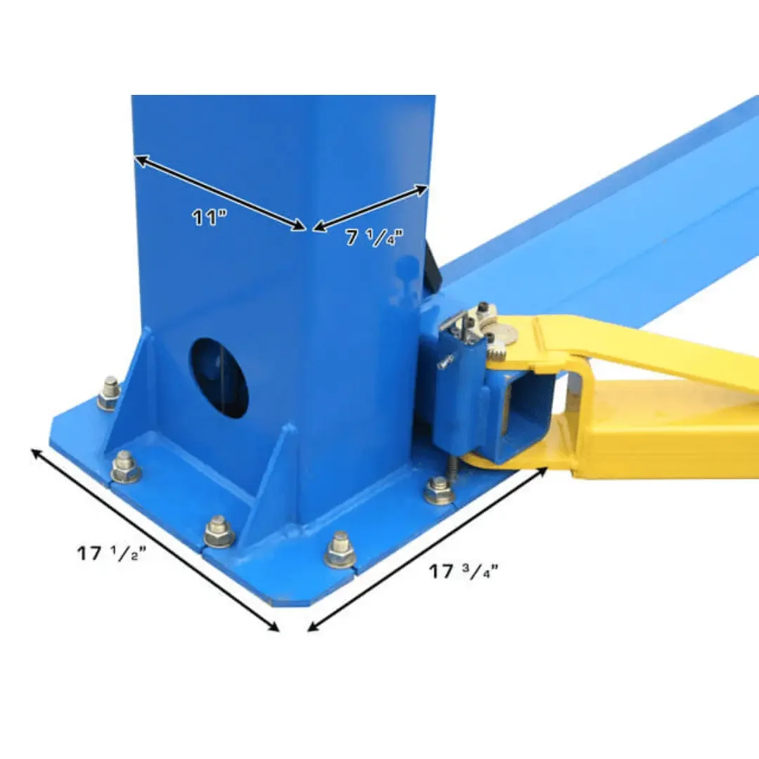 Atlas BP8000 2 Post Car Lift + Lawn Mower Adapter Combo - Image 17