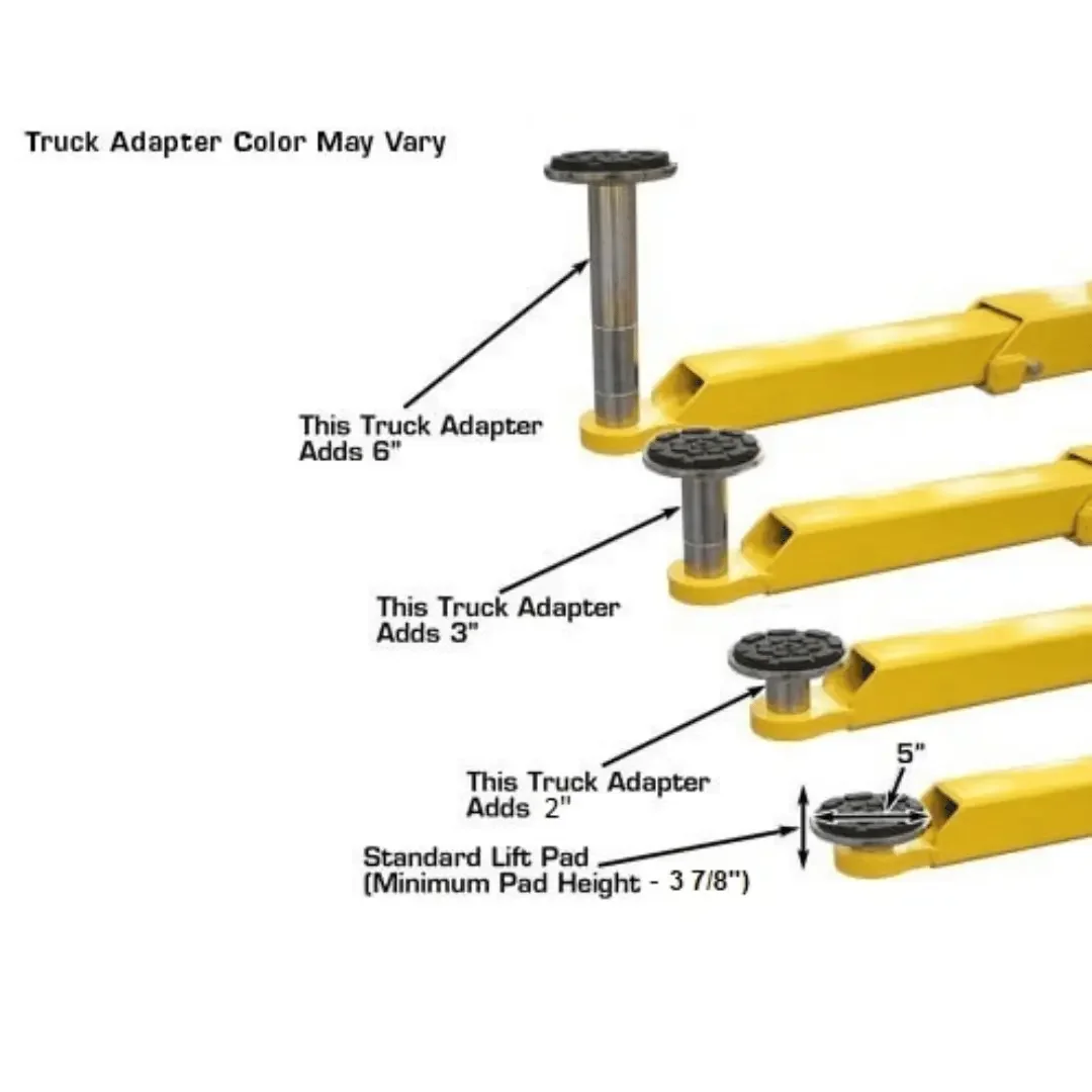 Atlas BP8000 2 Post Car Lift + Lawn Mower Adapter Combo - Image 23