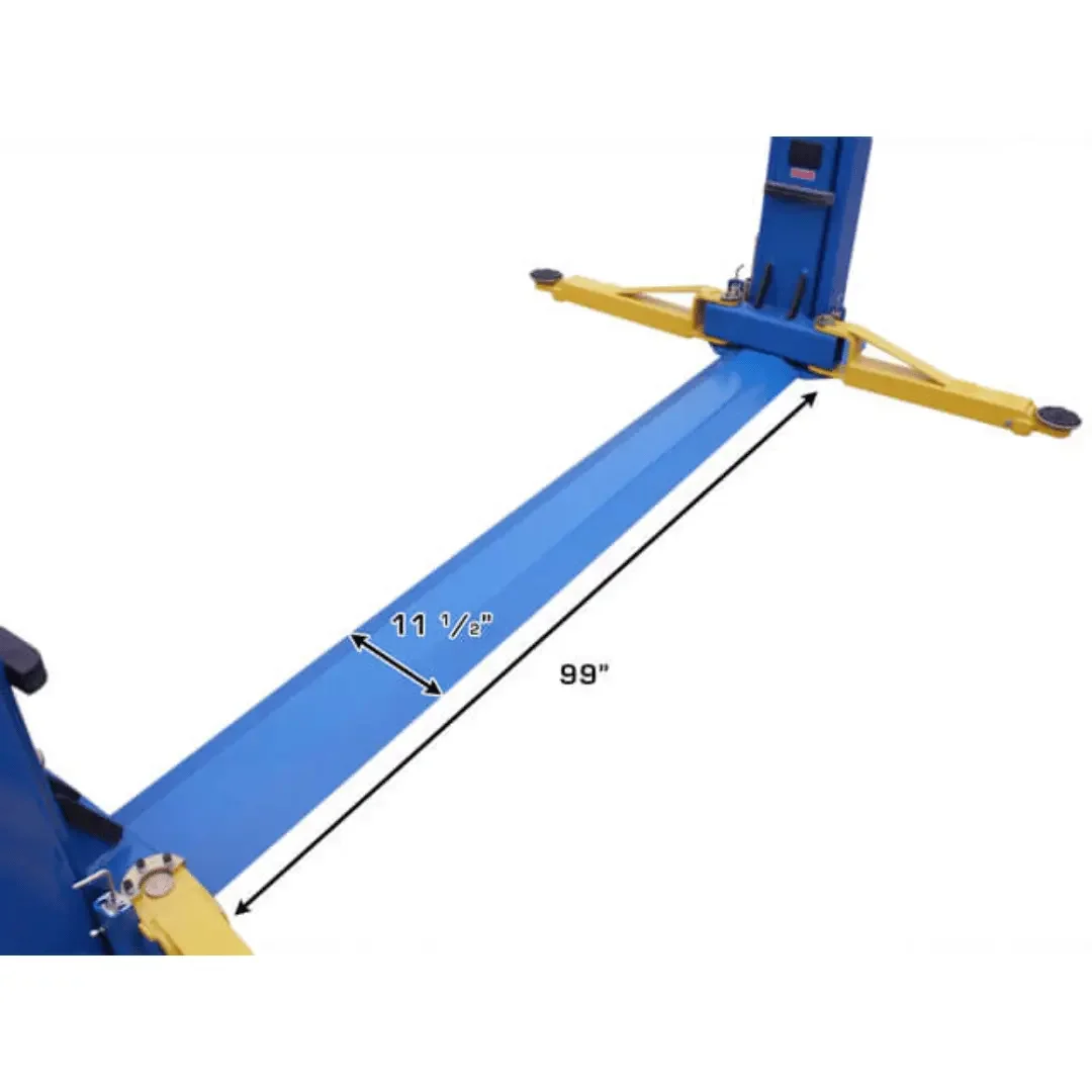 Atlas BP8000 2 Post Car Lift + Lawn Mower Adapter Combo - Image 9