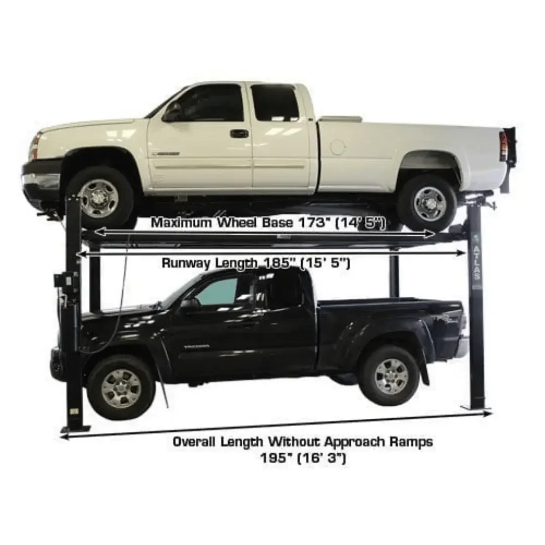 Atlas PRO8000EXT-L Extra Tall/Long Portable 8000lb 4 Lift - Image 5