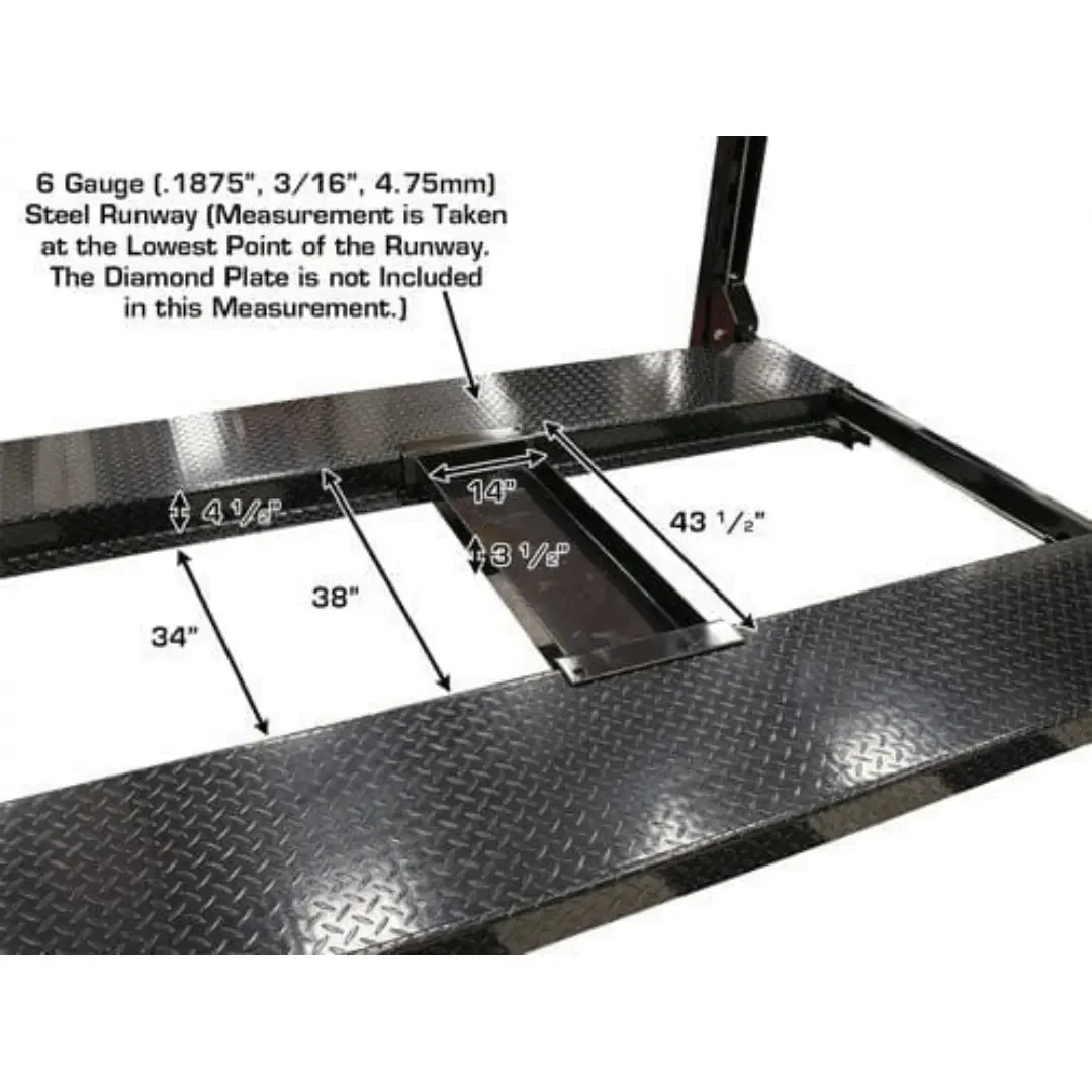 Atlas PRO8000EXT-L Extra Tall/Long Portable 8000lb 4 Lift - Image 9