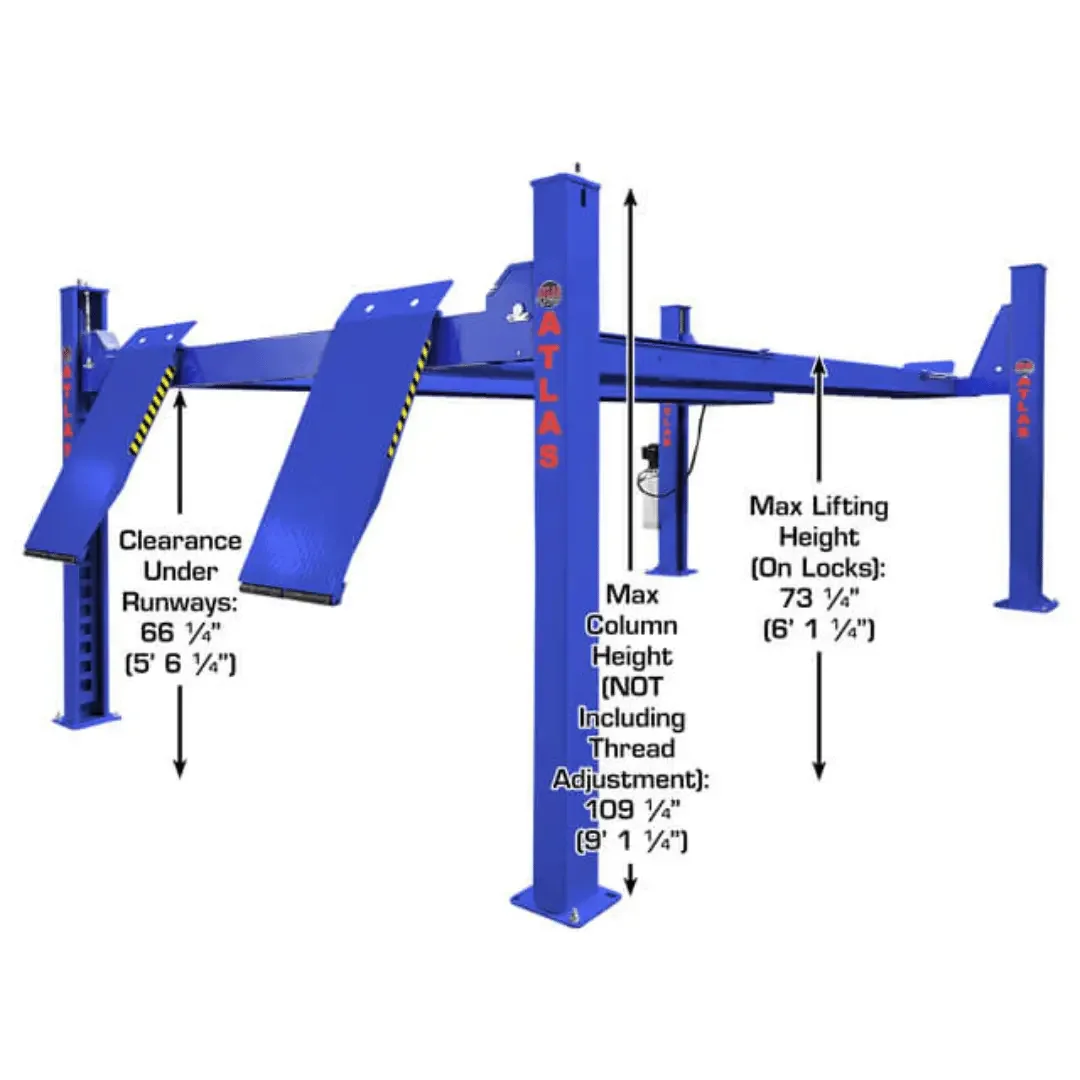Atlas Open Front Lift + RJ7000 ALI Cert. Rolling Jack Combo - Image 4