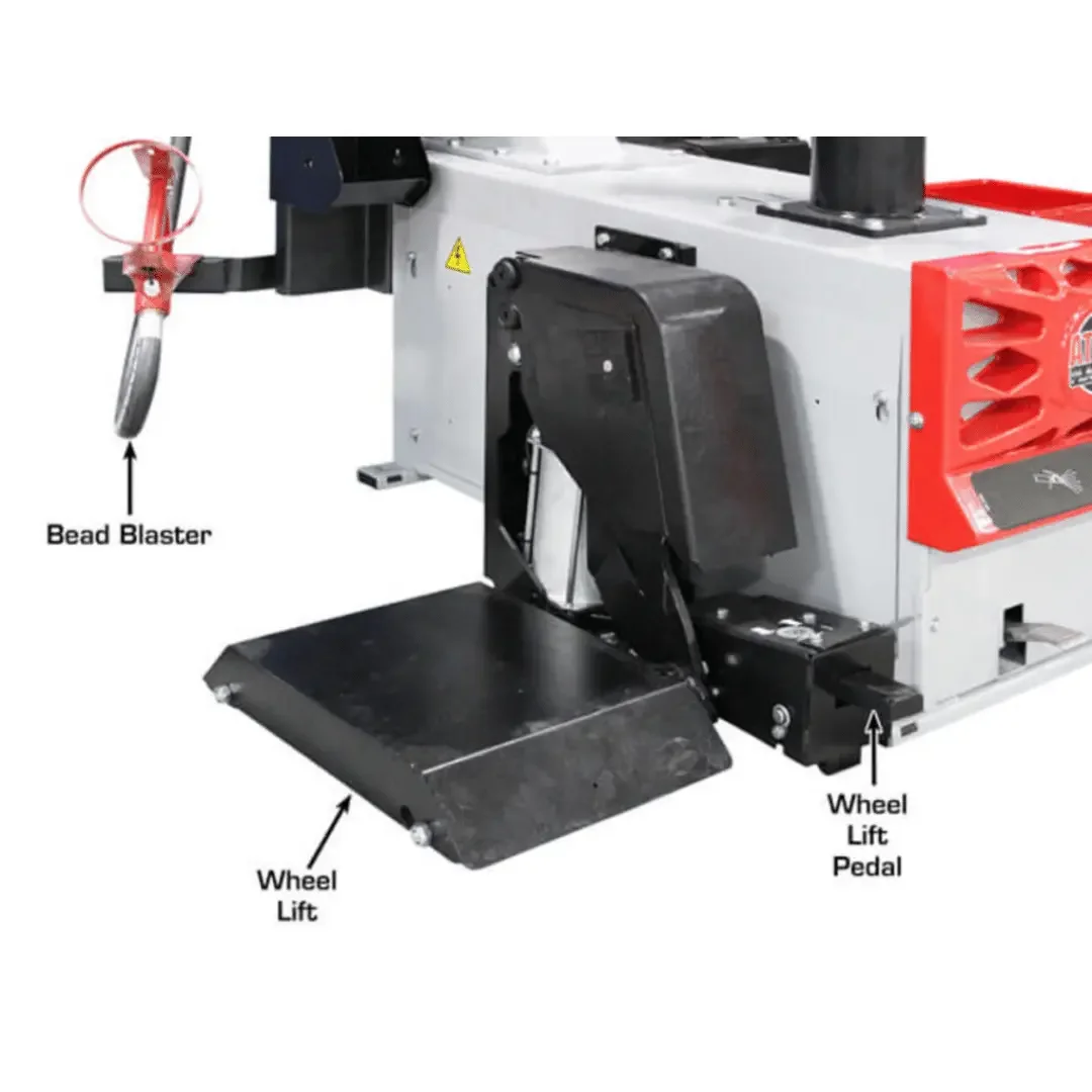 Atlas Platinum Tire Changer + PWB90XL Wheel Balancer Combo - Image 6