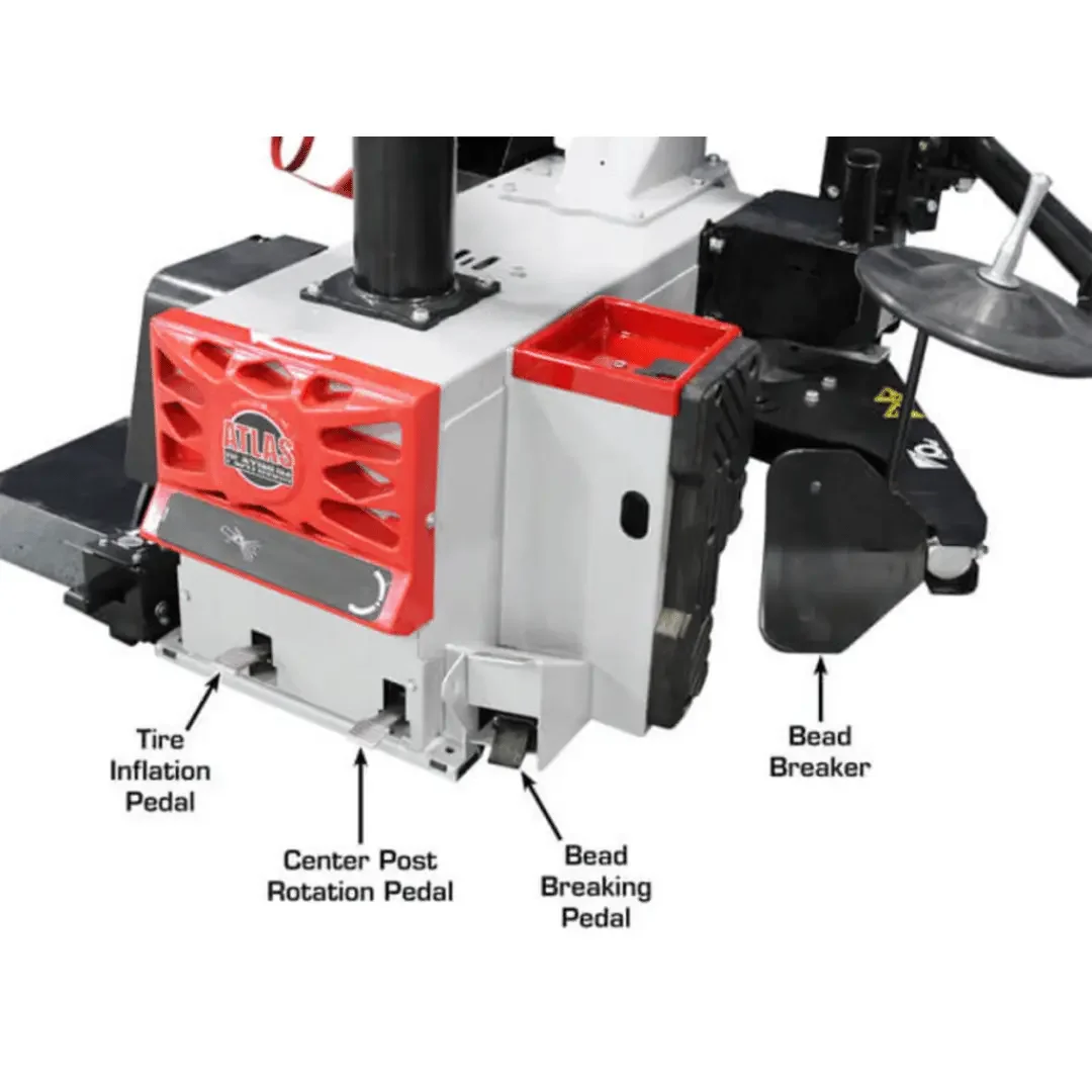 Atlas Platinum Tire Changer + PWB90XL Wheel Balancer Combo - Image 7
