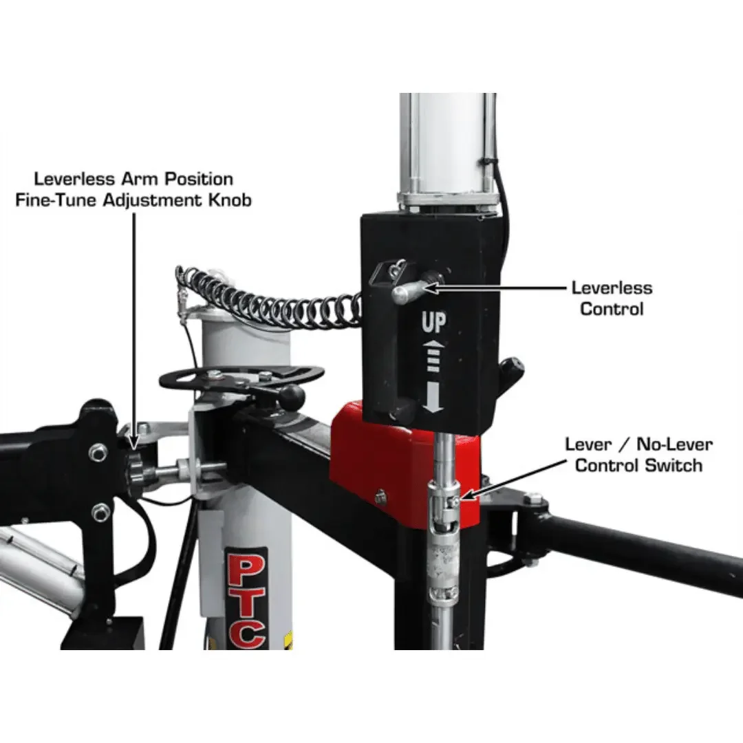 Atlas Platinum Tire Changer + PWB90XL Wheel Balancer Combo - Image 9