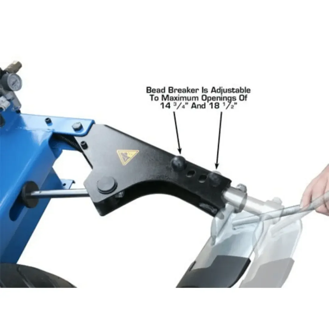 Atlas TC289 Extra Large Rim-Clamp Tire Changer w/Beadblaster - Image 14
