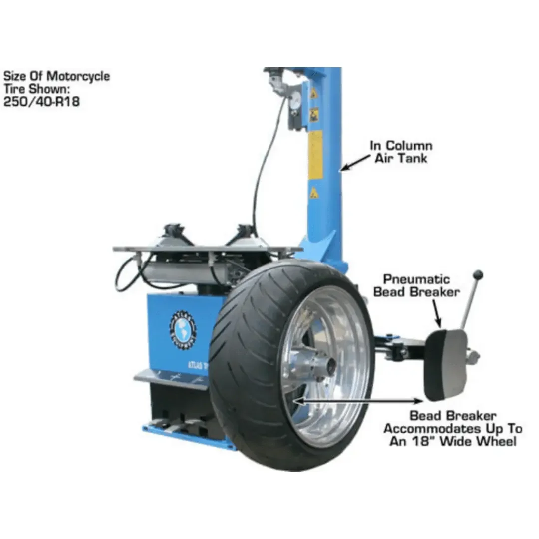 Atlas TC289 Extra Large Rim-Clamp Tire Changer w/Beadblaster - Image 15