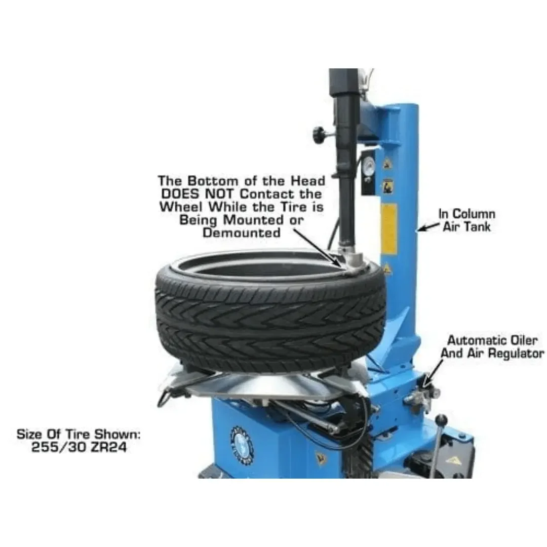 Atlas TC289 Extra Large Rim-Clamp Tire Changer w/Beadblaster - Image 7