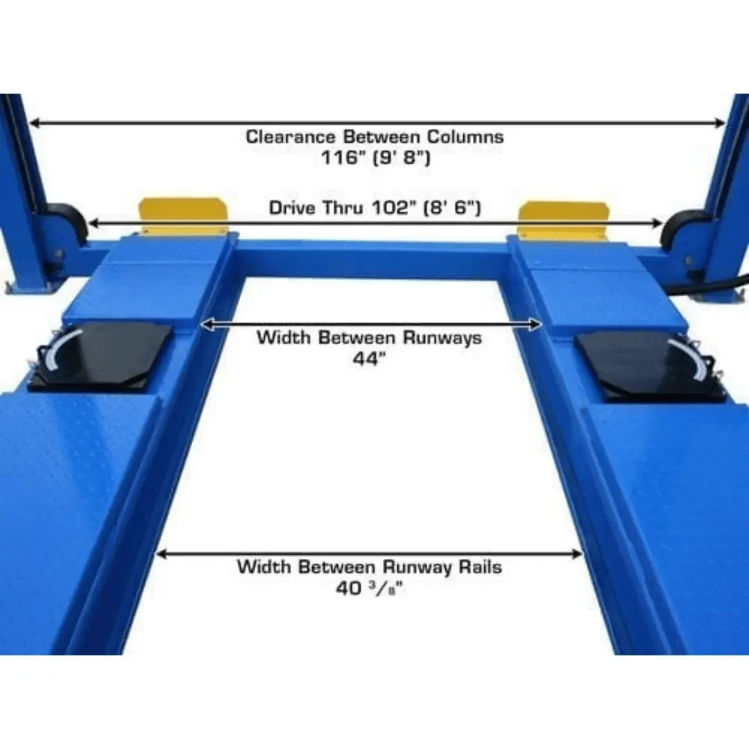 Atlas 414A Alignment Lift + RJ8 Rolling Jack Combo - Image 25