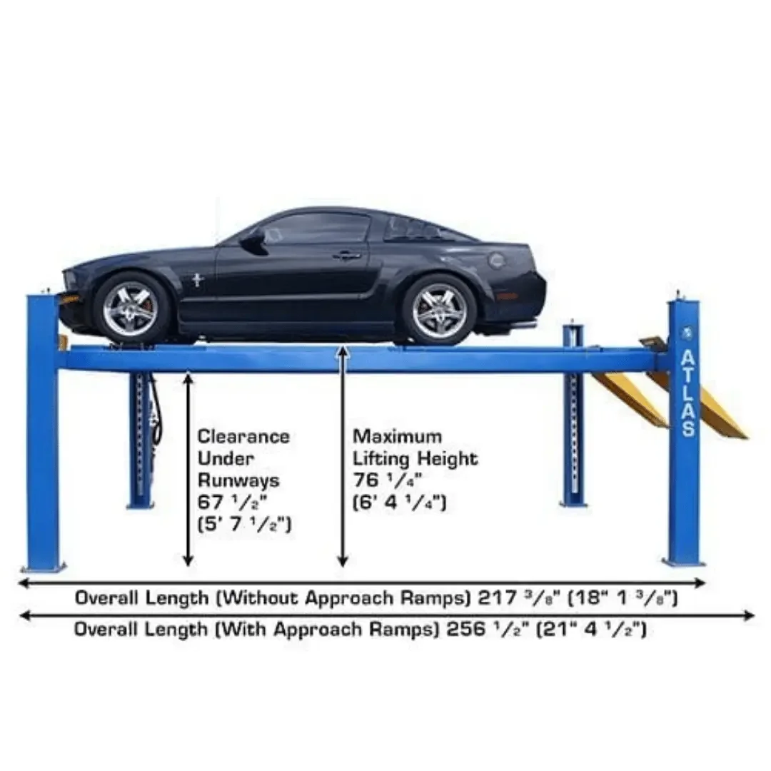 Atlas 414A Alignment Lift + RJ8 Rolling Jack Combo - Image 3
