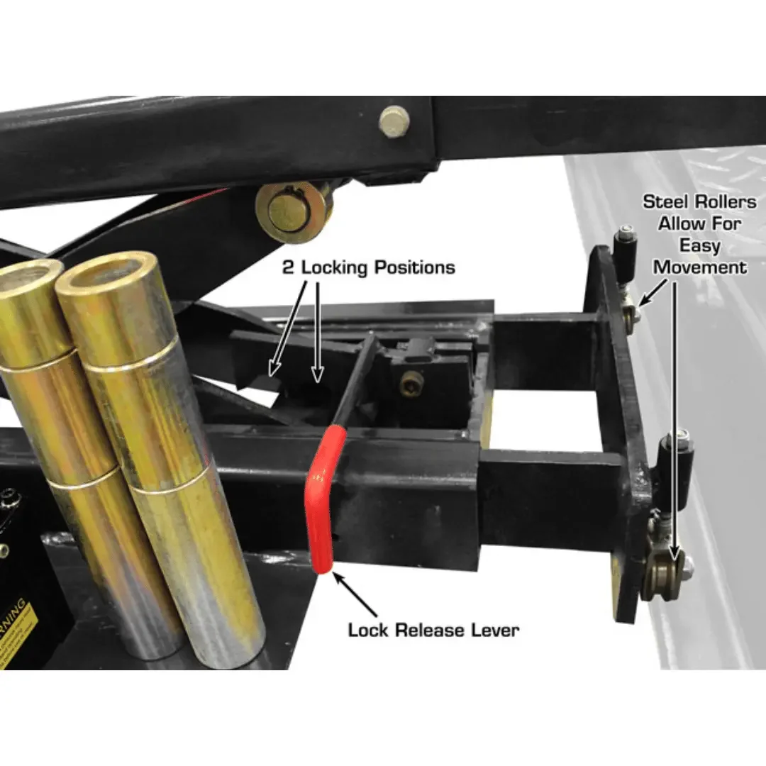 Atlas 414A Alignment Lift + RJ8 Rolling Jack Combo - Image 32