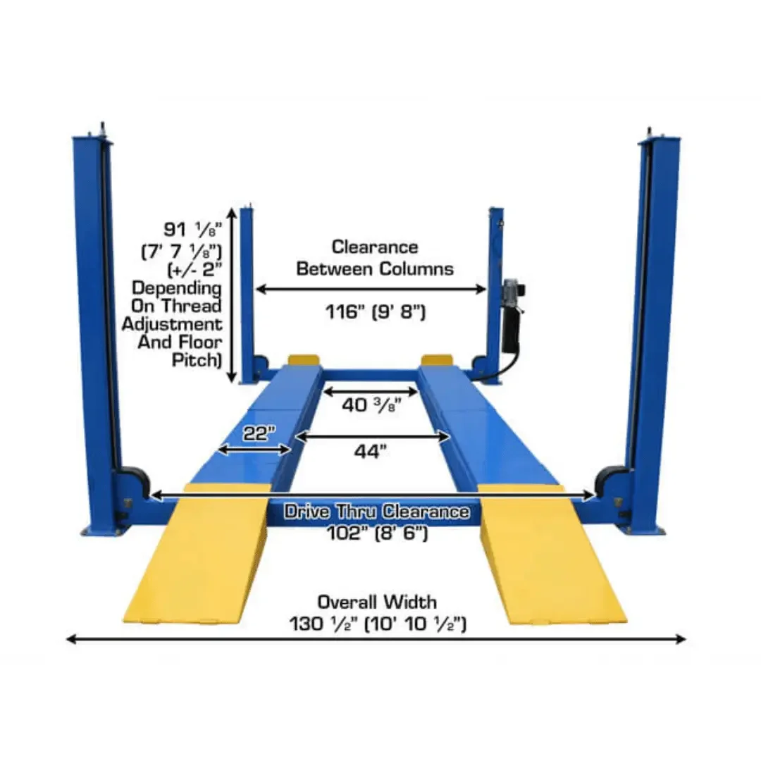 Atlas 414A Alignment Lift + RJ8 Rolling Jack Combo - Image 6