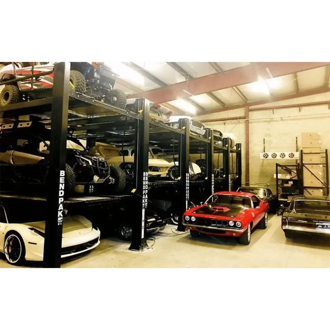 Three Level BendPak Parking Lift HD-973P 9,000 and 7,000 Lb. Capacity - Image 10