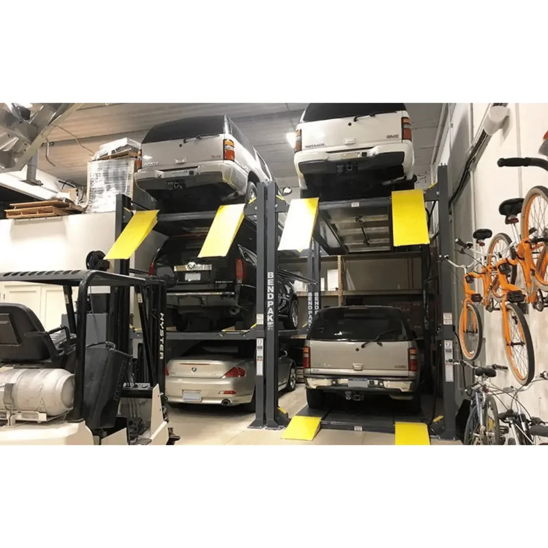 BendPak HD-973PX 9,000 and 7,000 Lb. Capacity Three-Level Parking Lift - Image 10