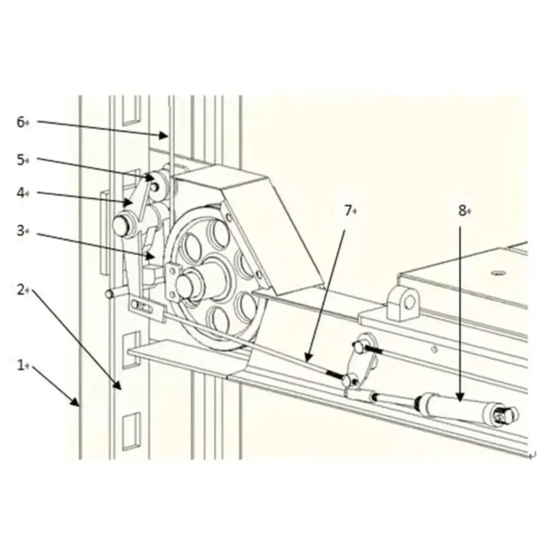 Katool KT-4H150 15,000 lbs 4 Post Alignment Lift With Rolling Jack - Image 8