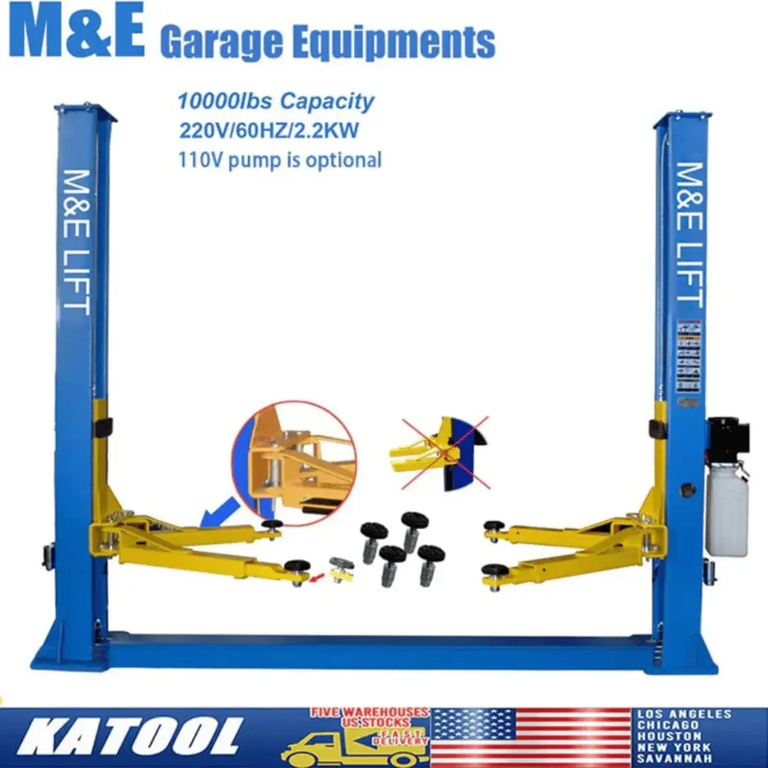 Katool KT-H105 10,000 lb 2 Post car Lift - Image 3