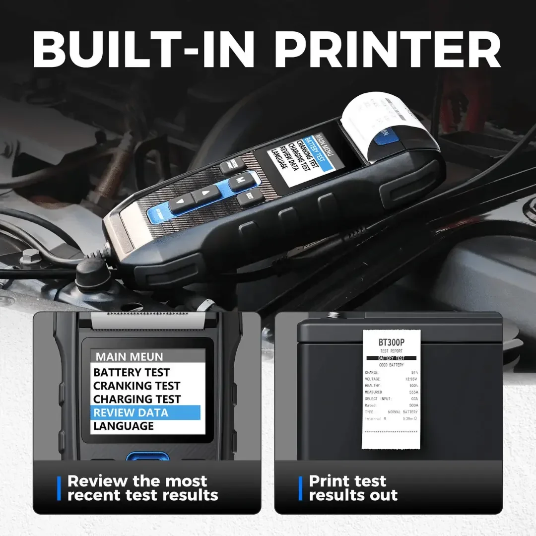 Topdon USA BT300P Battery Tester - Image 6